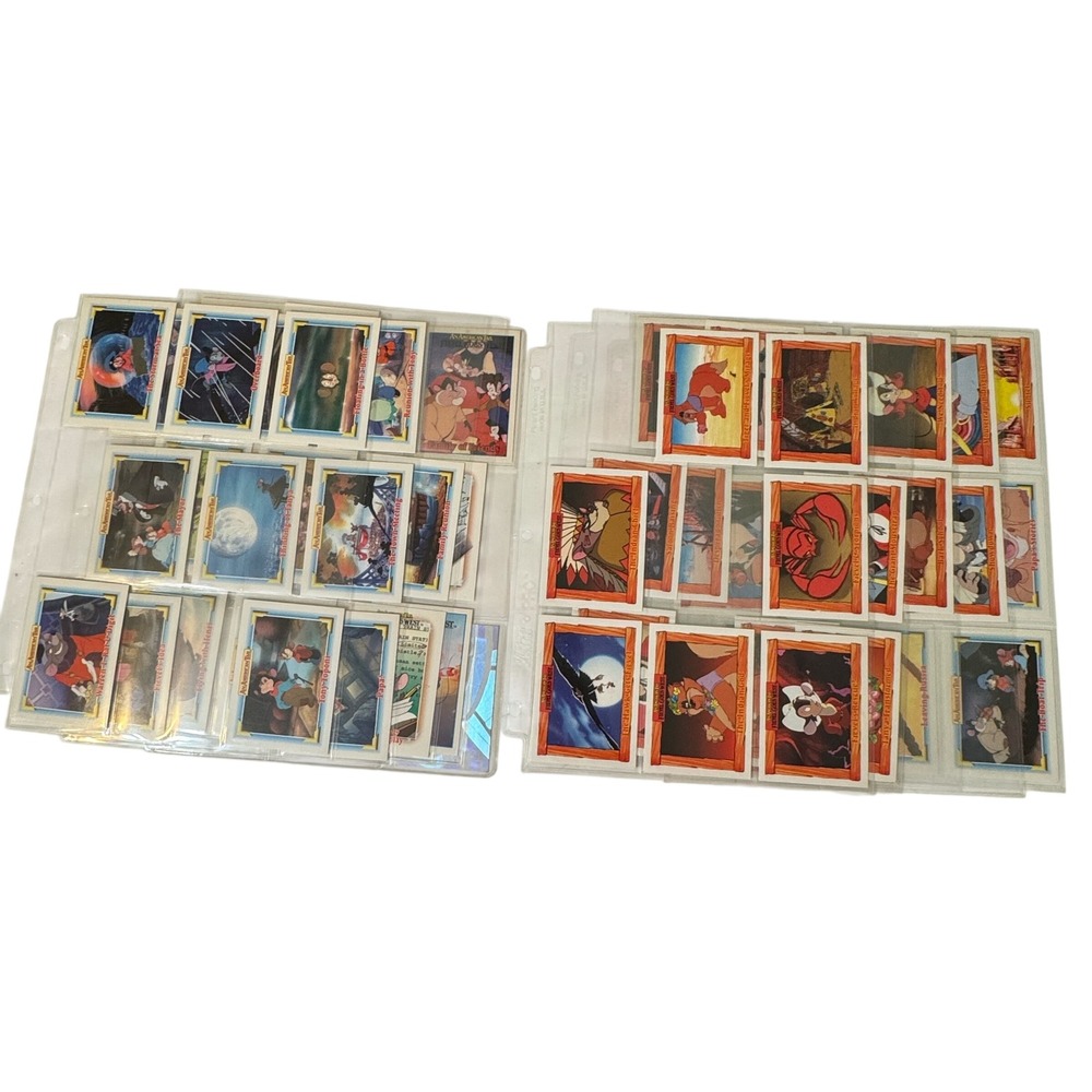 Fievel Goes WestAn American Tail 1991 Impel Trading Cards Lot 50+‎ Vintage Movie